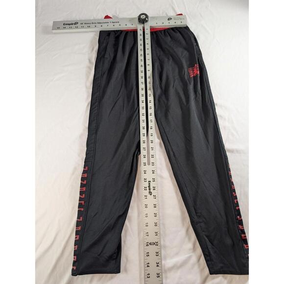 Jordan Breakaway Pants Men's M Black Red Snap Tear Away Basketball Dri-FIT - Picture 3 of 8
